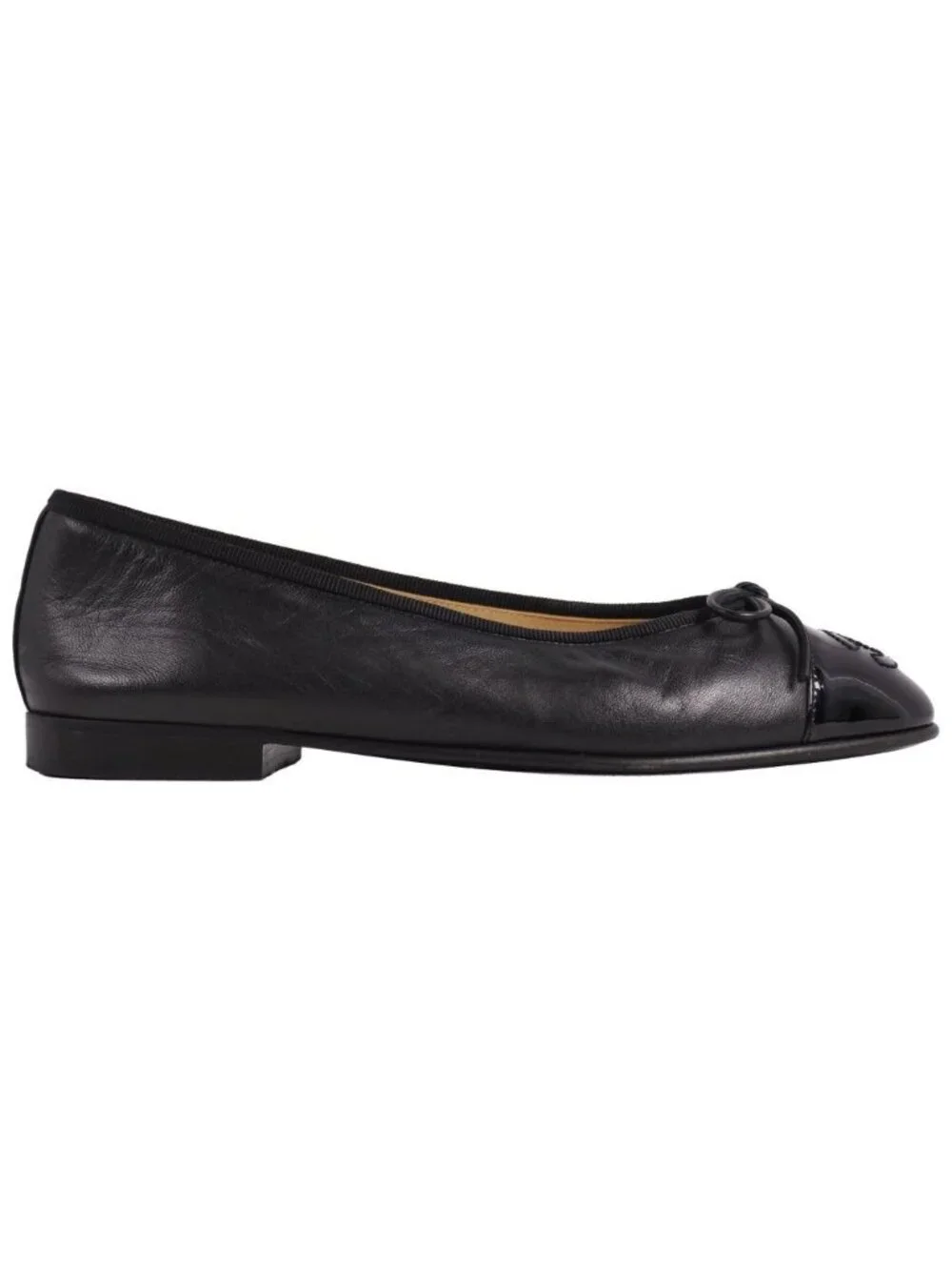 Chanel Pumps Ballerina Ribbon Cocoma Flat
